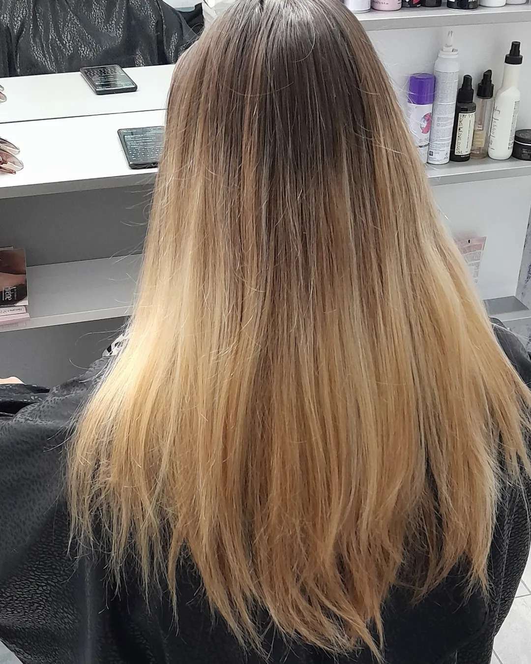 Prije friziranja – stanje kose prije tretmana u Beauty Studiju Vitalis Zagreb