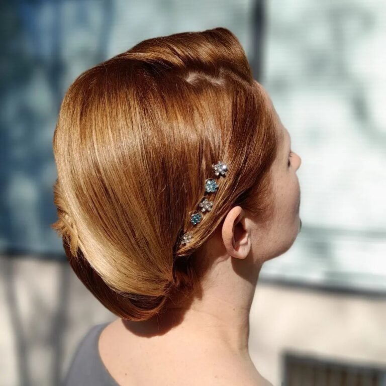 Rezultat svečane frizure u Beauty Studiju Vitalis Zagreb galerija