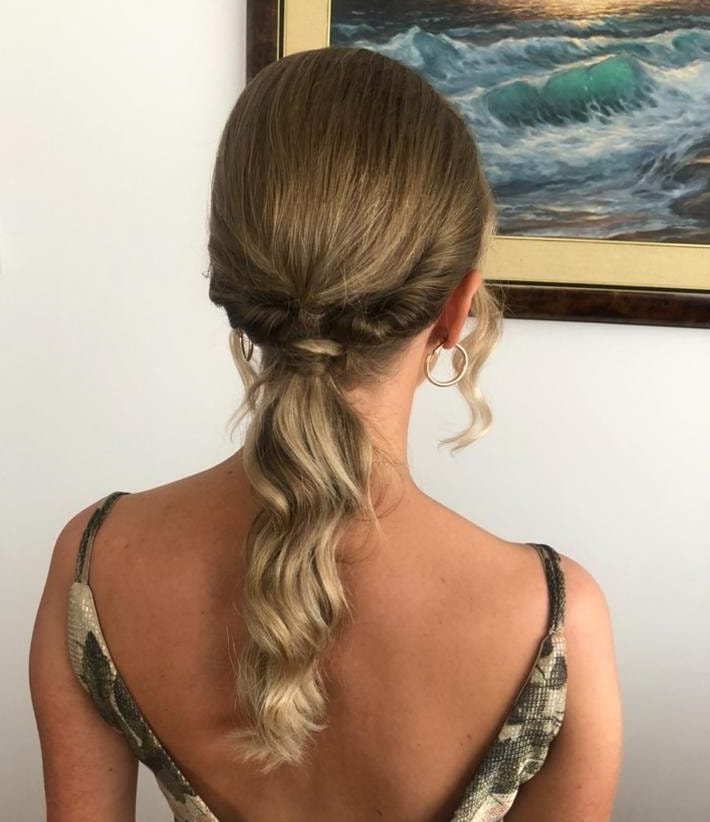 Rezultat svečane frizure u Beauty Studiju Vitalis Zagreb galerija